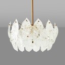 West Elm - Glass Leaf Chandelier